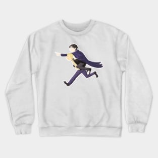 On their way to solve a case. Crewneck Sweatshirt